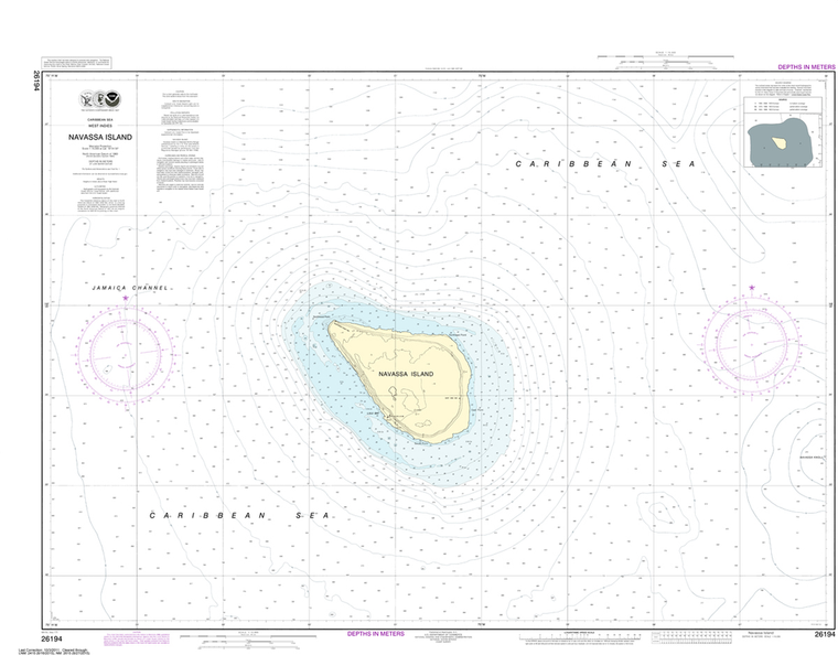 NOAA Chart 26194: Navassa Island