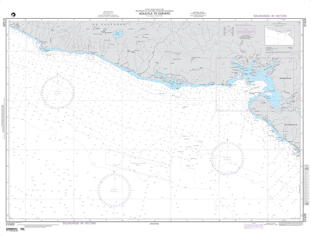 NGA Chart 21520: Acajutla to Corinto (OMEGA)