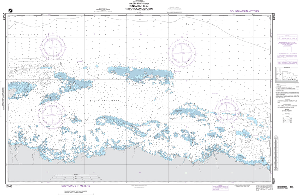 NGA Chart 26063: Punta San Blas to Bahia Concepcion