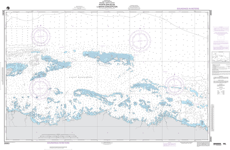 NGA Chart 26063: Punta San Blas to Bahia Concepcion