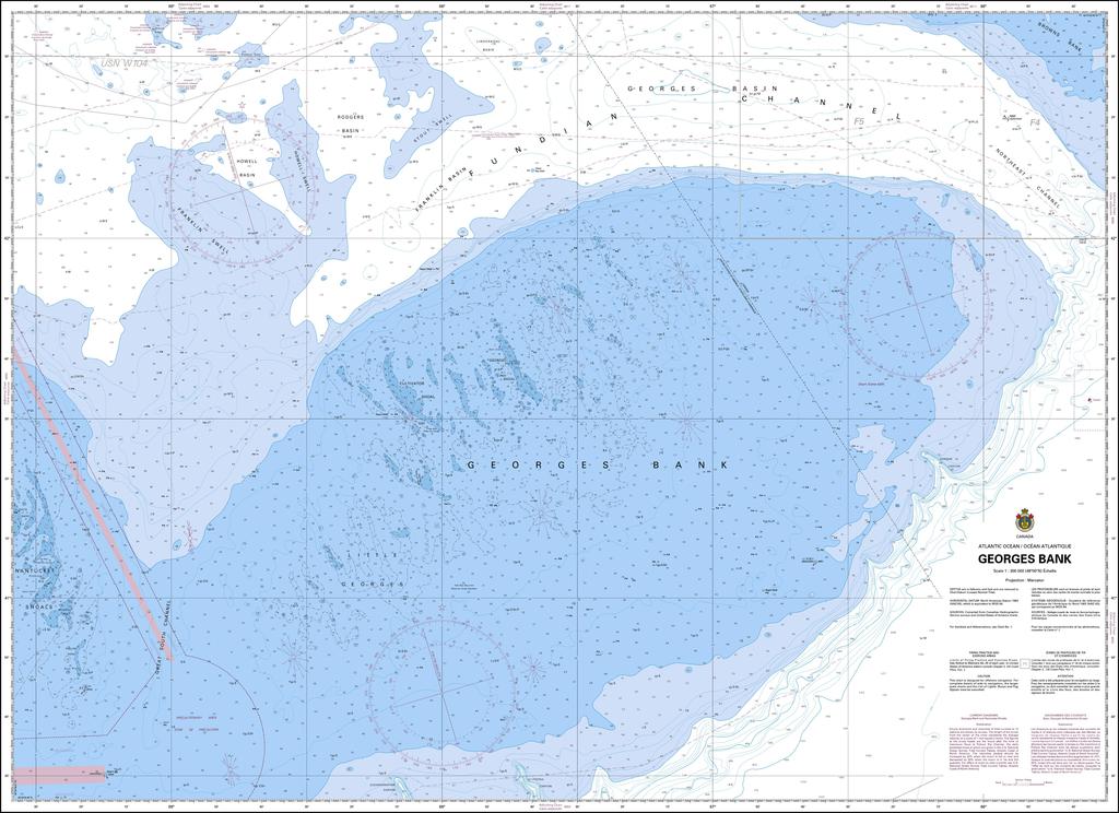 CHS Chart 8005: Georges Bank