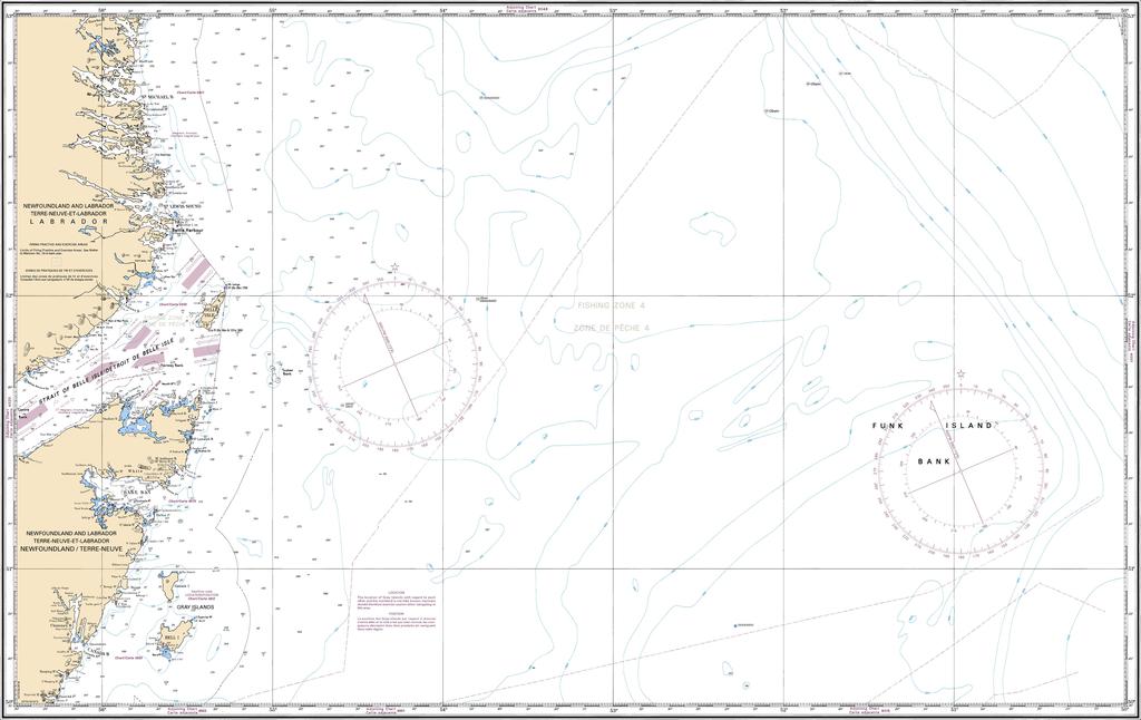 CHS Chart 8049: St. Michael Bay to / aux Gray Islands