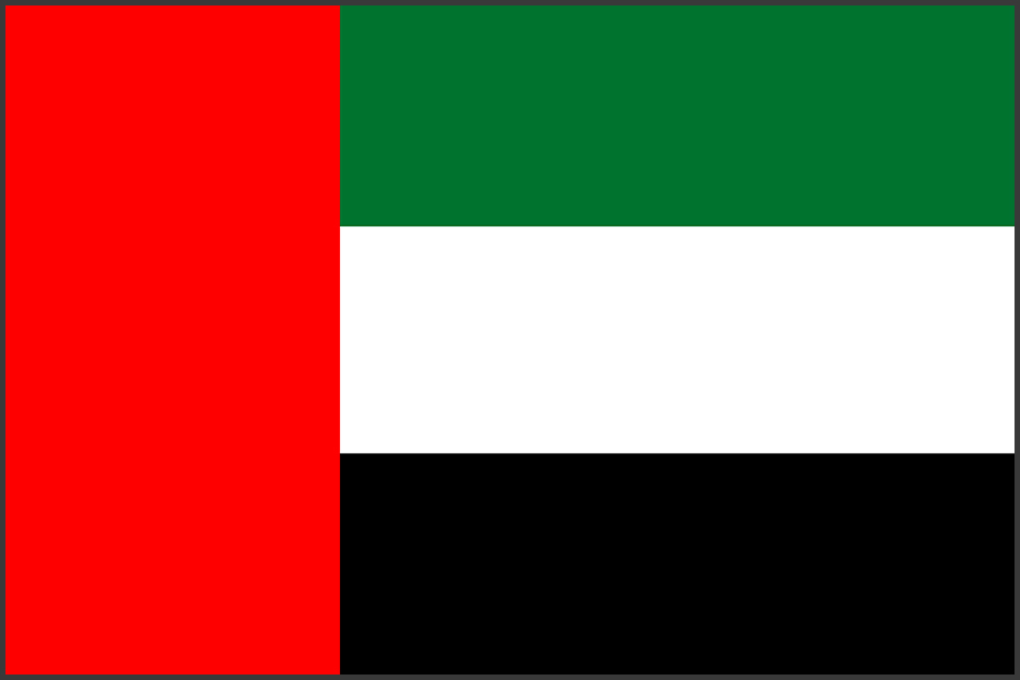 Flag of United Arab Emirates