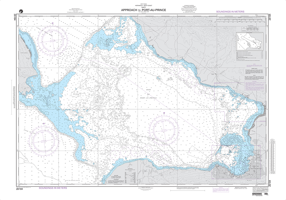 NGA Chart 26184: Approach to Port-au-Prince