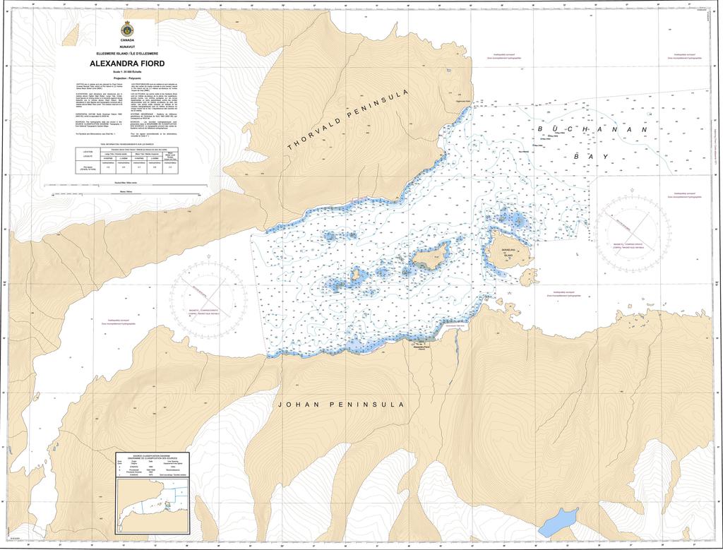 CHS Chart 7371: Alexandra Fiord