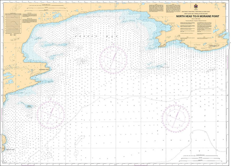 CHS Chart 6357: North Head to/à Moraine Point