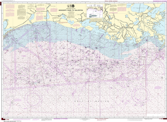 NOAA Charts for the Gulf Coast & Caribbean (GC3): Freshwater Bayou to Mississippi Sound