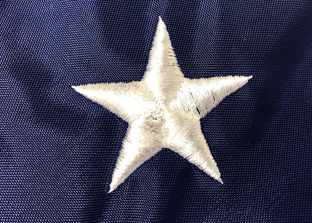 American Flag, "Nyl-Glo" Nylon