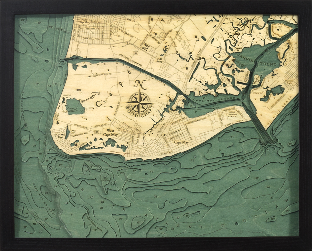 WoodChart of Cape May, New Jersey