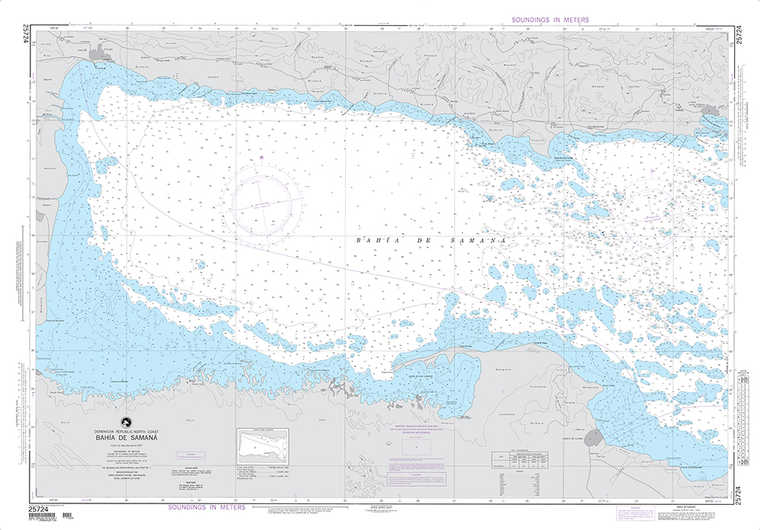 NGA Chart 25724: Bahia de Samana