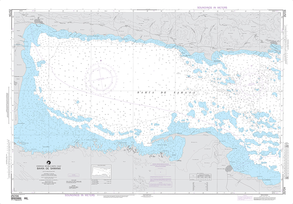 NGA Chart 25724: Bahia de Samana