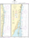 NOAA Chart 11466: Jupiter Inlet to Fowey Rocks, Lake Worth Inlet