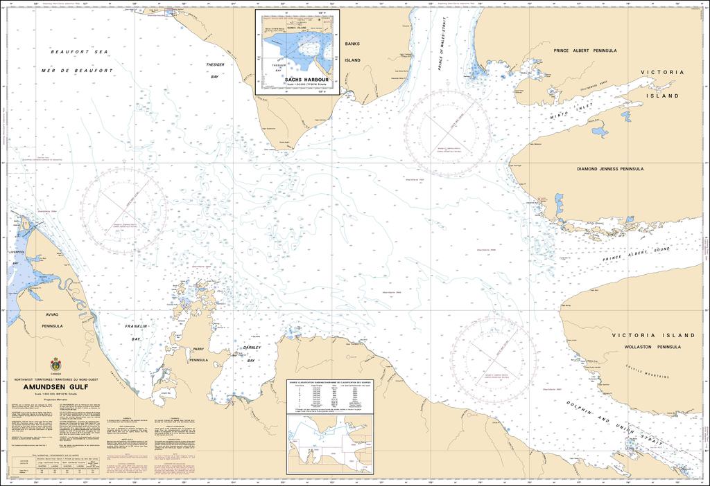 CHS Chart 7621: Amundsen Gulf