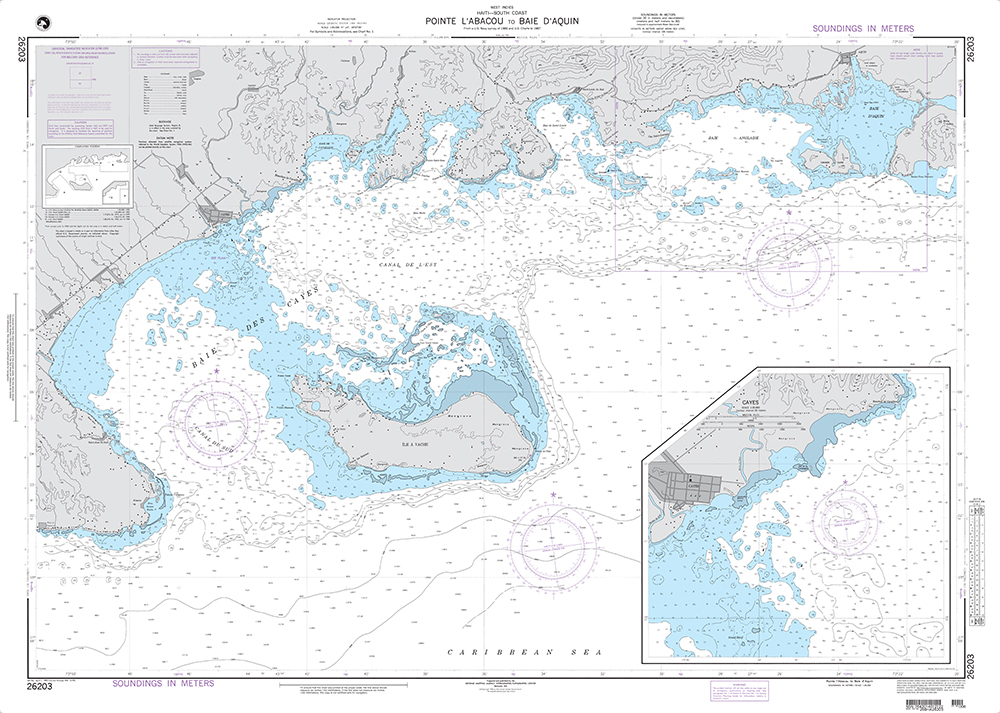 NGA Chart 26203: Ponte IAbacou to Baie dAquin