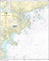 NOAA Chart 13275: Salem and Lynn Harbors, Manchester Harbor