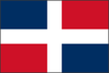 Flag of Dominican Republic (Civil)
