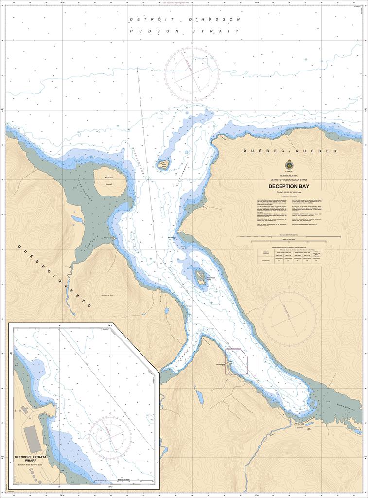 CHS Chart 5457: Deception Bay