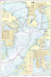 NOAA Chart 11416: Tampa Bay, Safety Harbor, St. Petersburg, Tampa