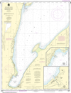 NOAA Chart 14971: Keweenaw Bay, L Anse and Baraga Harbors