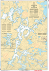 CHS Print-on-Demand Charts Canadian Waters-6285: Eaglenest Lake to/€ Whitedog Dam, CHS POD Chart-CHS6285