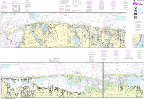 NOAA Charts for the Northeast Atlantic (NE1): Approaches to New York & Hudson River