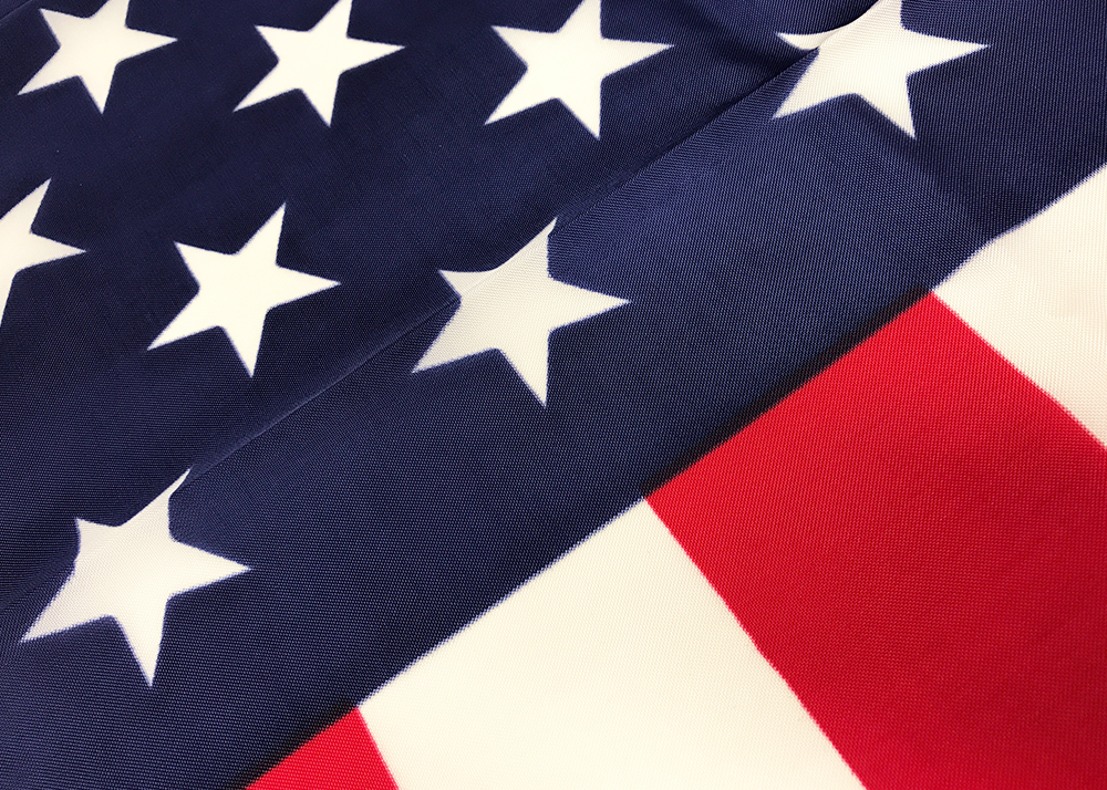 American Flag, "Sun-Glo" Nylon