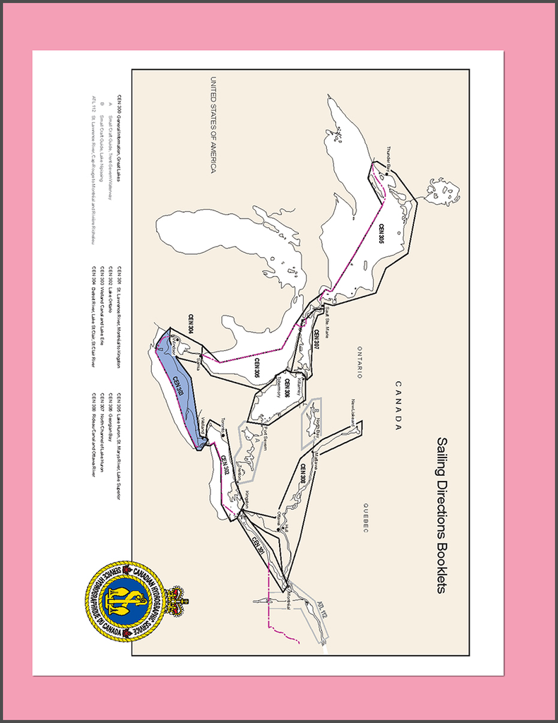 Sailing Directions CEN303E: Welland Canal and Lake Erie