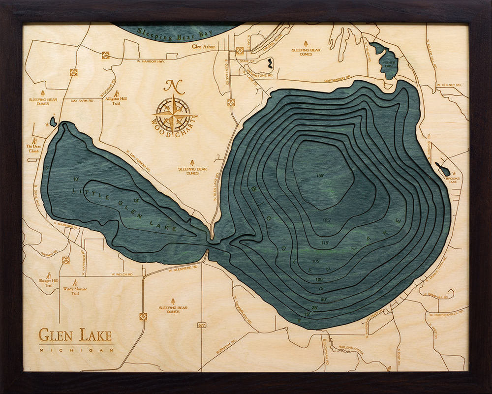 WoodChart of Glen Lake, Michigan