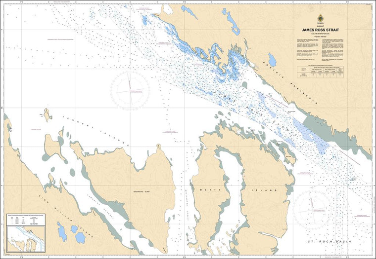 CHS Chart 7739: James Ross Strait