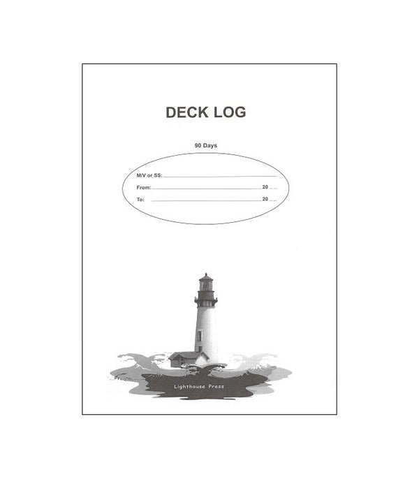 Deck Log Book (90 Day) - Captain's Nautical Books & Charts