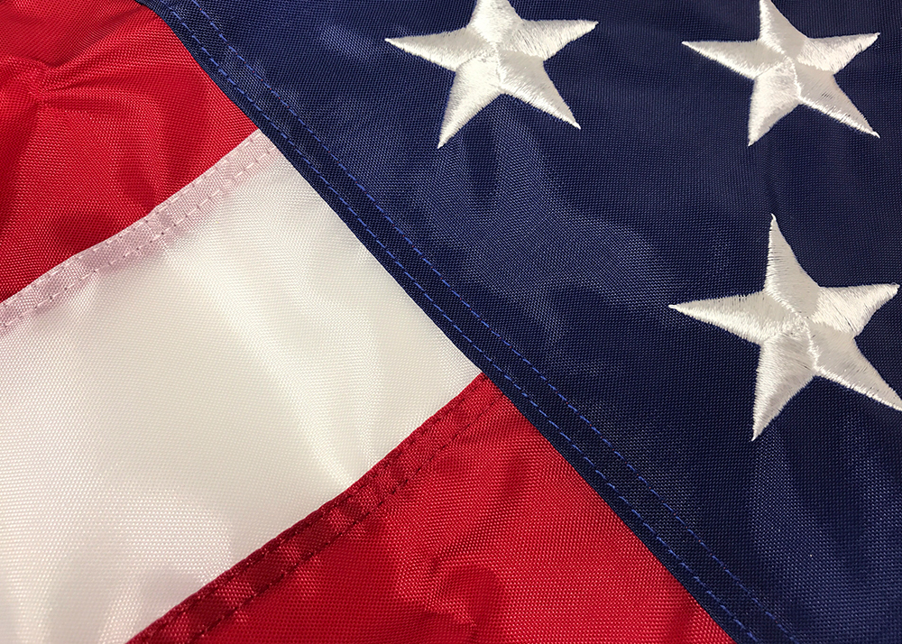 American Flag, "Nyl-Glo" Nylon