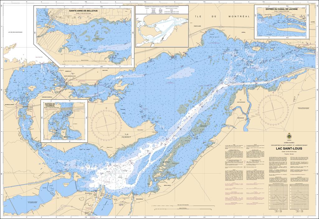 CHS Chart 1430: Lac Saint-Louis