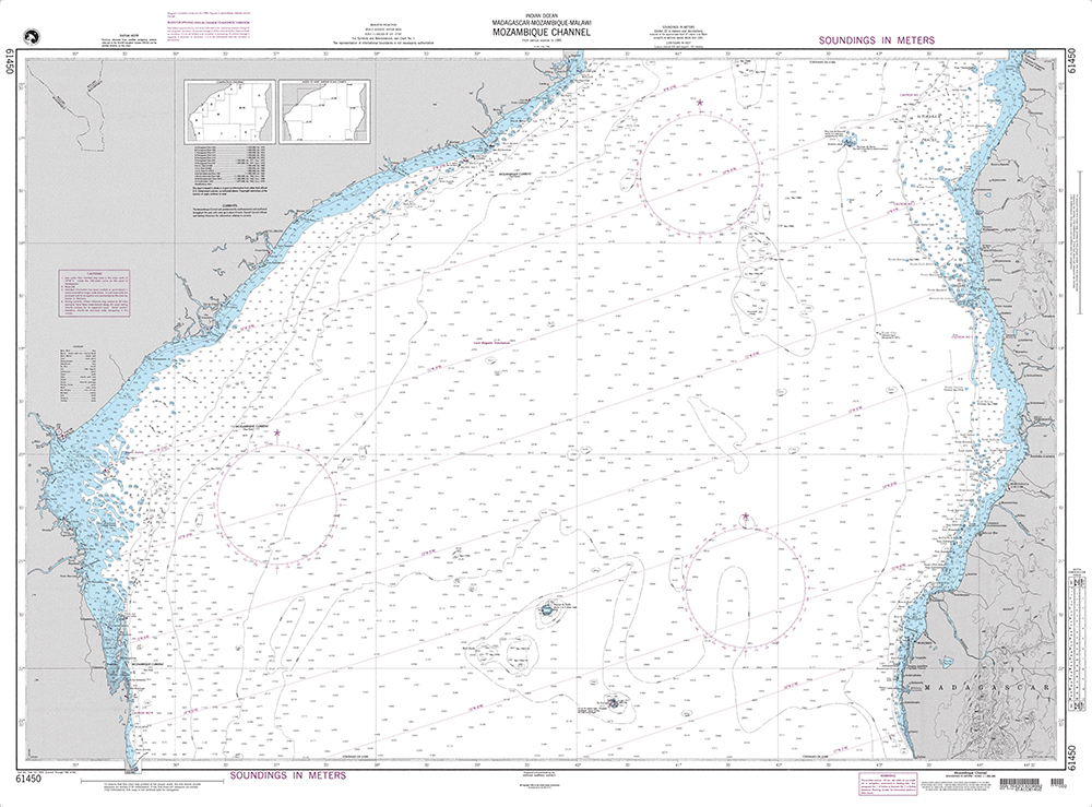 NGA Chart 61450: Mozambique Channel