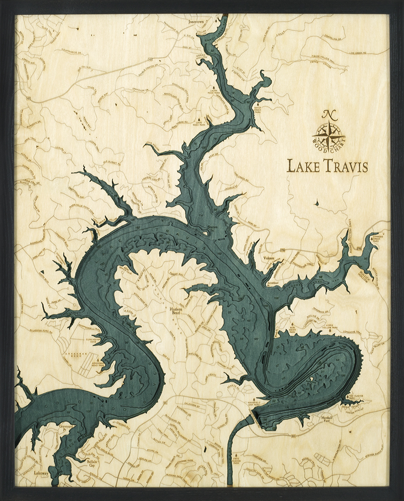 WoodChart of Lake Travis, Texas