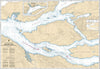 CHS Chart 3544: Johnstone Strait, Race Passage and/et Current Passage