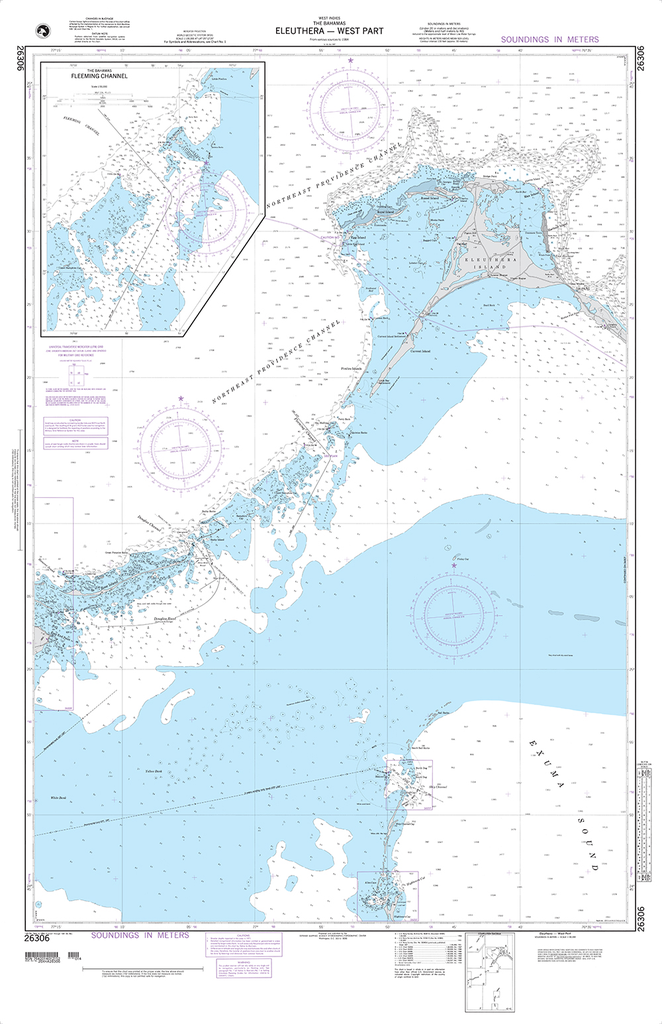 NGA Chart 26306: Eleuthera-West Part