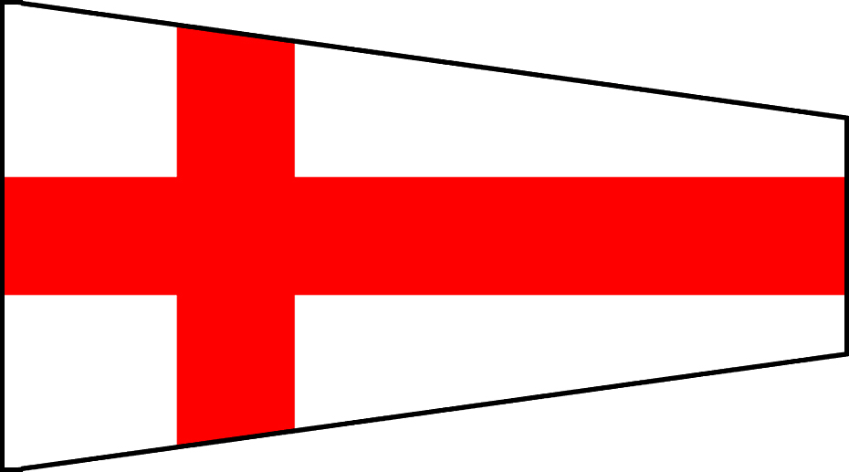 Captain's-Nautical-Supplies-Eder-Flag-International-Code-Of-Signals-Nylon-Marine-Grade-Number-8-Eight