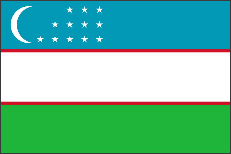 Flag of Uzbekistan