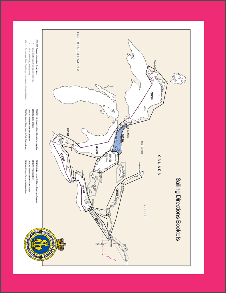 Sailing Directions CEN307E: North Channel of Lake Huron