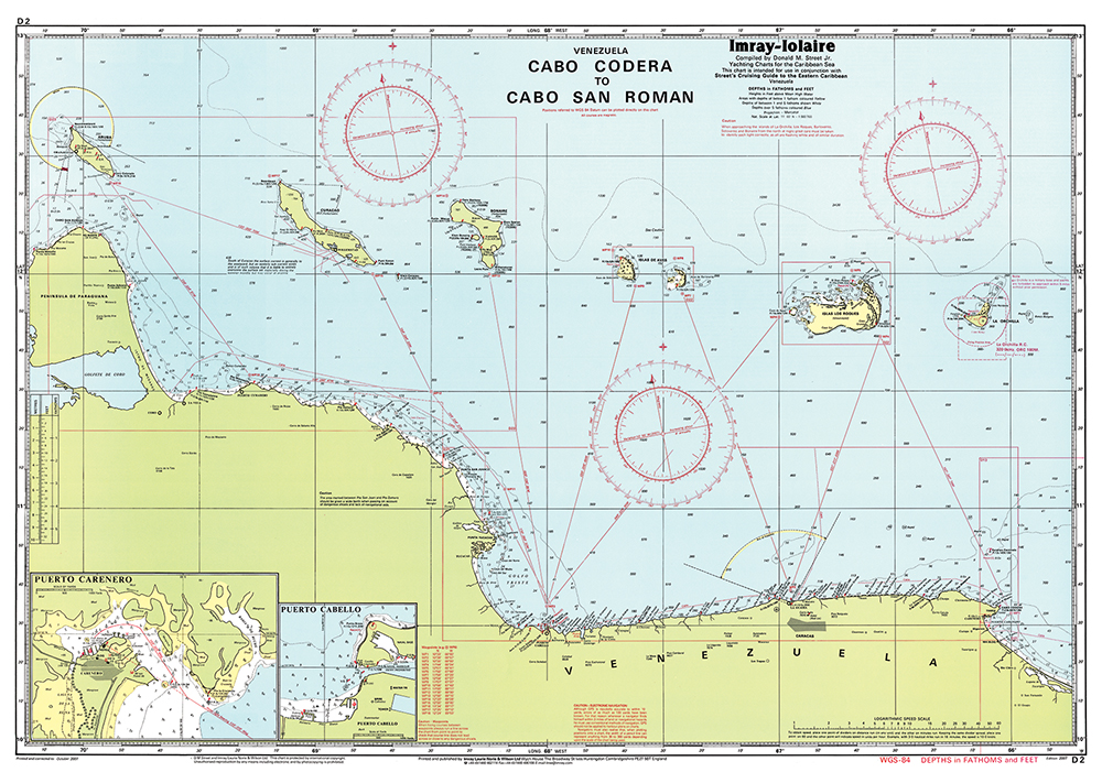 Imray Chart D2: Cabo Codera to Cabo San Roman