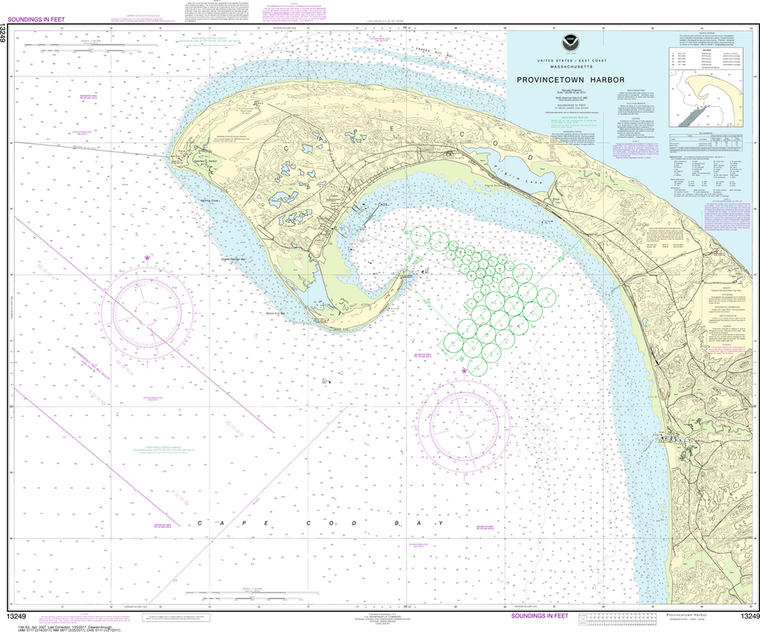 NOAA Chart 13249: Provincetown Harbor