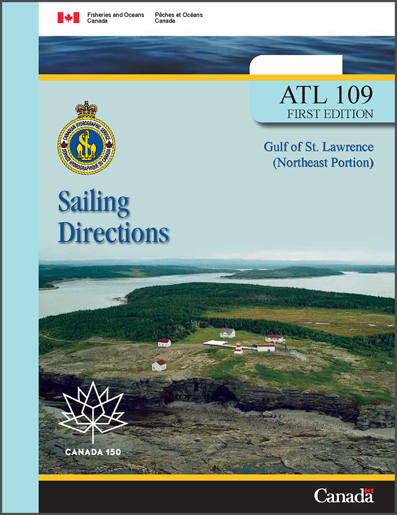 Sailing Directions ATL109E: Gulf of St. Lawrence