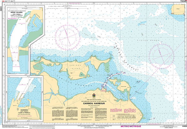 CHS Chart 4483: Caribou Harbour - Captain's Nautical Books & Charts