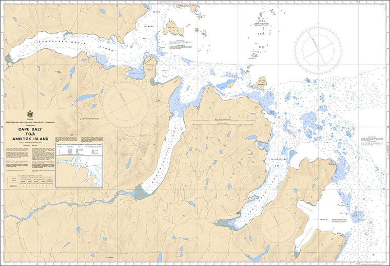 CHS Chart 5060: Cape Daly to / à Amiktok Island