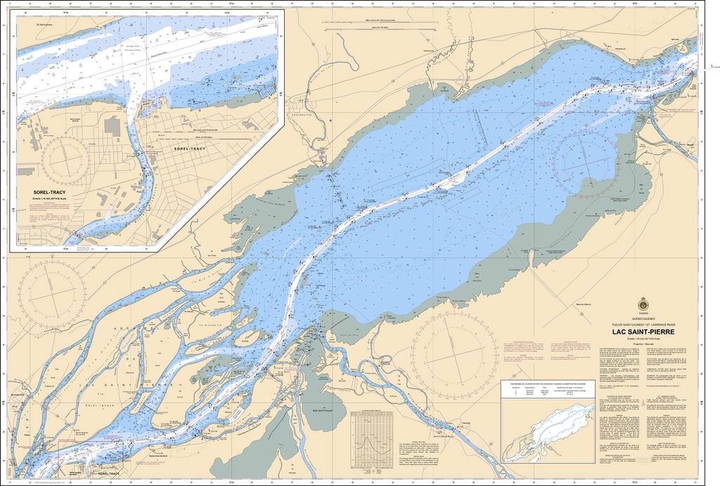 CHS Chart 1312: Lac Saint-Pierre