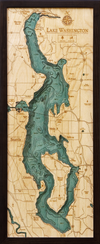 WoodChart of Lake Washington, Washington