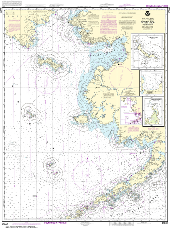 NOAA Charts for the Alaska Coast (AK10): Pribilof Islands