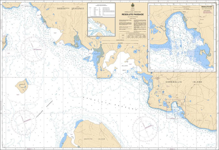 CHS Chart 7511: Resolute Passage