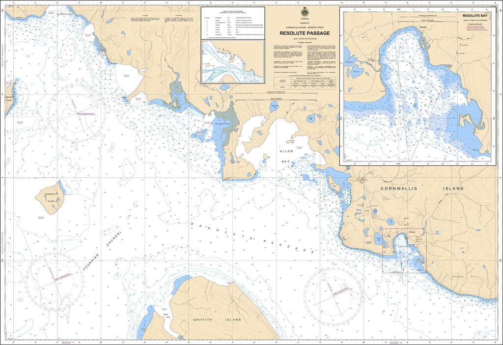 CHS Chart 7511: Resolute Passage