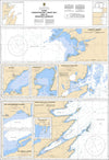 CHS Chart 4849: Plans, Conception Bay, Trinity Bay and / et Bonavista Harbour